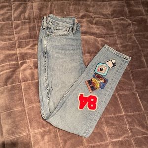 GUESS jeans - patch work jeans